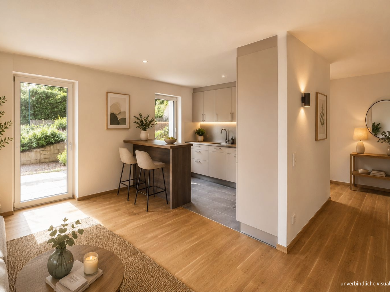 Großzügige 3-Zi.-Wohnung mit Terrasse und Garten in Aussichtslage in Stuttgart-Nord – Ansicht 9