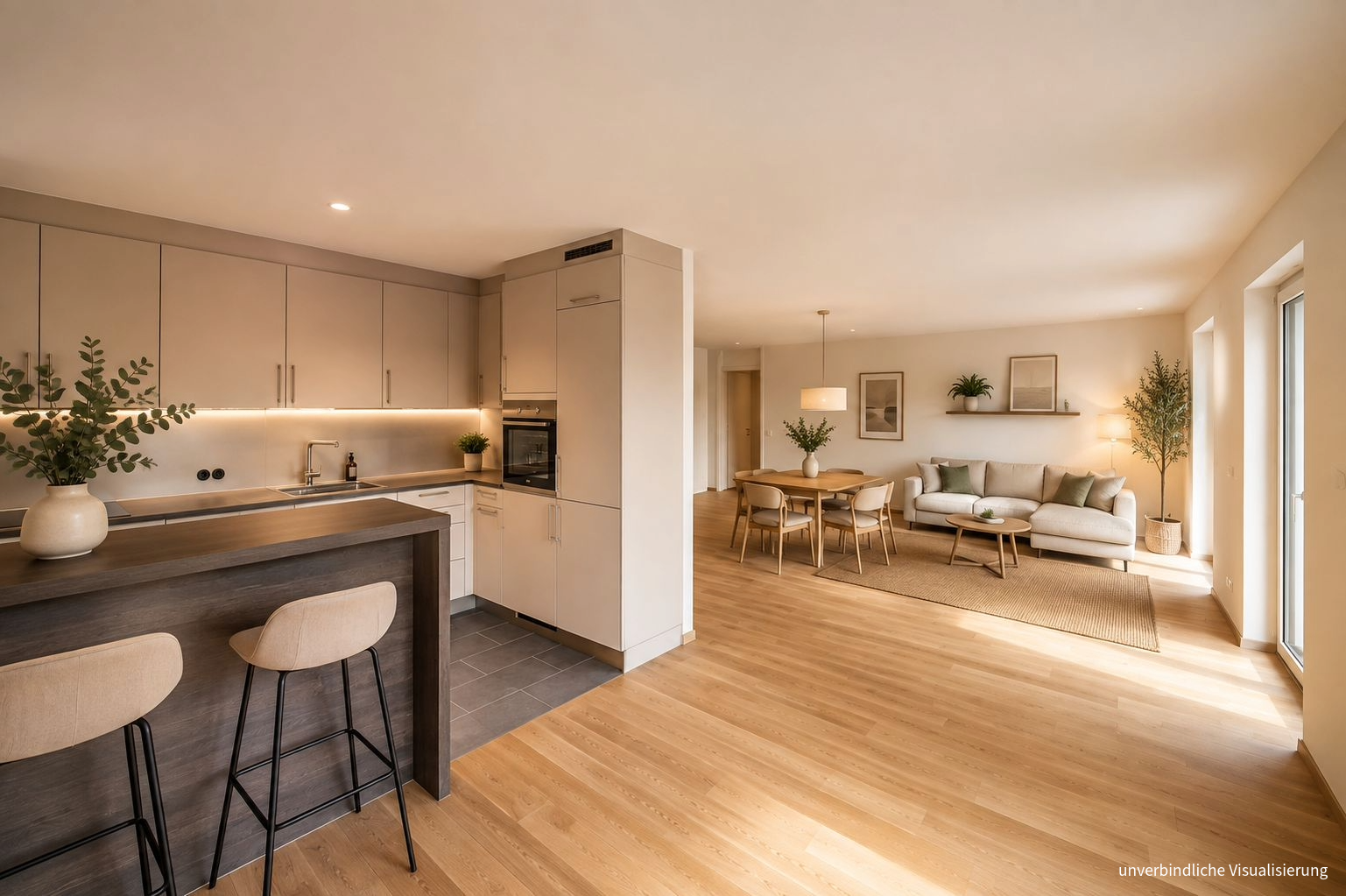 Großzügige 3-Zi.-Wohnung mit Terrasse und Garten in Aussichtslage in Stuttgart-Nord